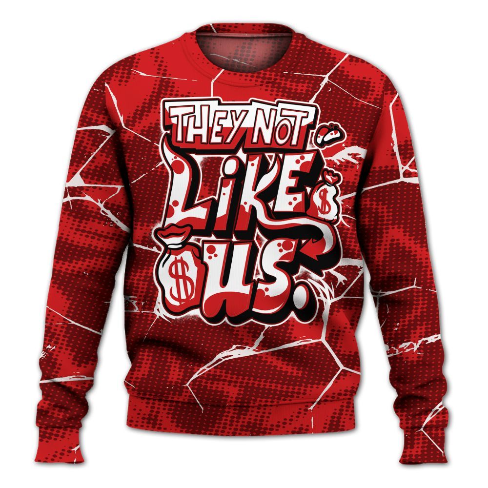 Sweatshirt To Match Low Bred 11s - Dislike Us Graphic All Over Print