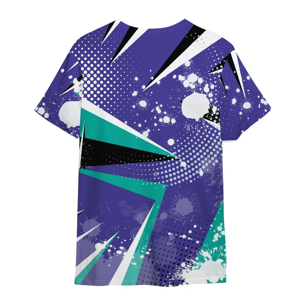 Shirt To Match Retro Grape 5s - Trust No One Dripping All Over Print