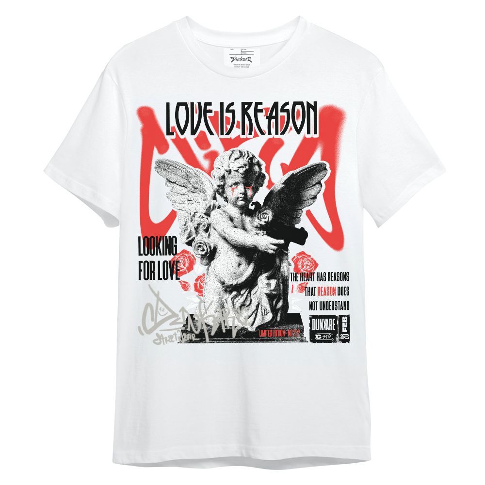 Shirt To Match Vomero 5 Bright Crimson - Love Is Reason Unisex Shirt