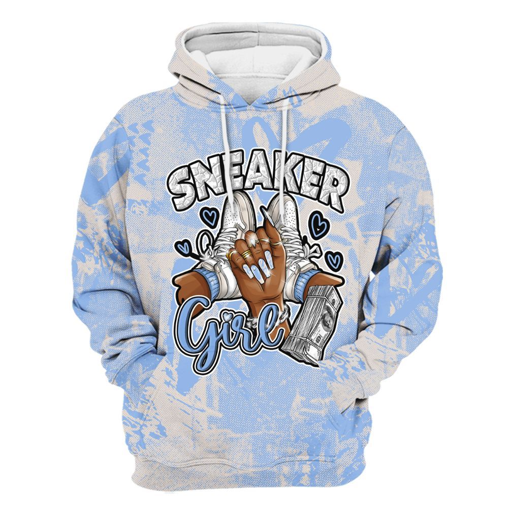 Hoodie To Match Air Max 1 Royal Pulse - Sneakerz Girlz Heart Grunge All Over Print