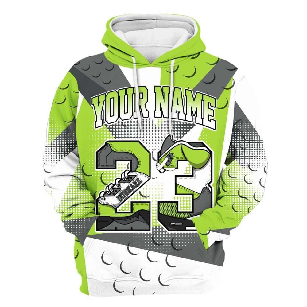 Hoodie To Match Air Max 95 Neon - Poly Custom Name Number 23 5s All Over Print