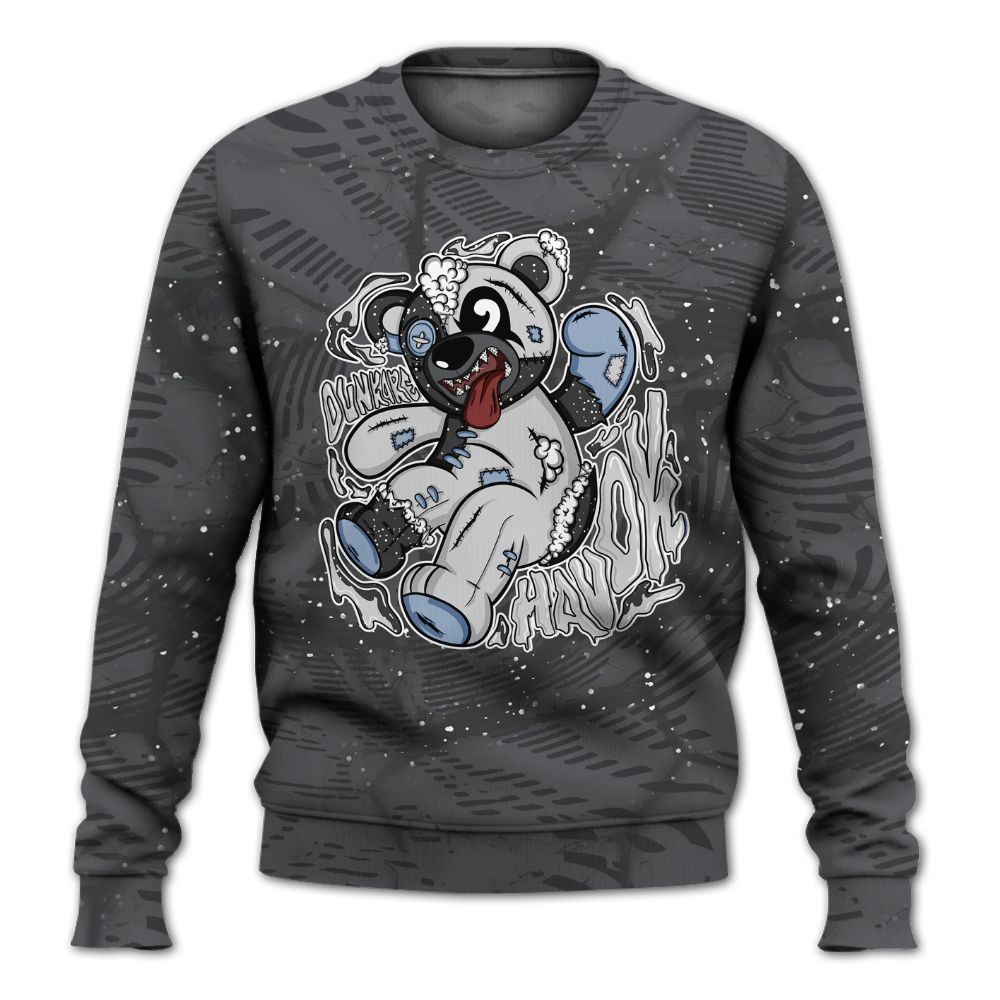 Dunkare Reverse Oreo 6s Shirt - Havok Bear All Over Print Unisex Sweatshirt