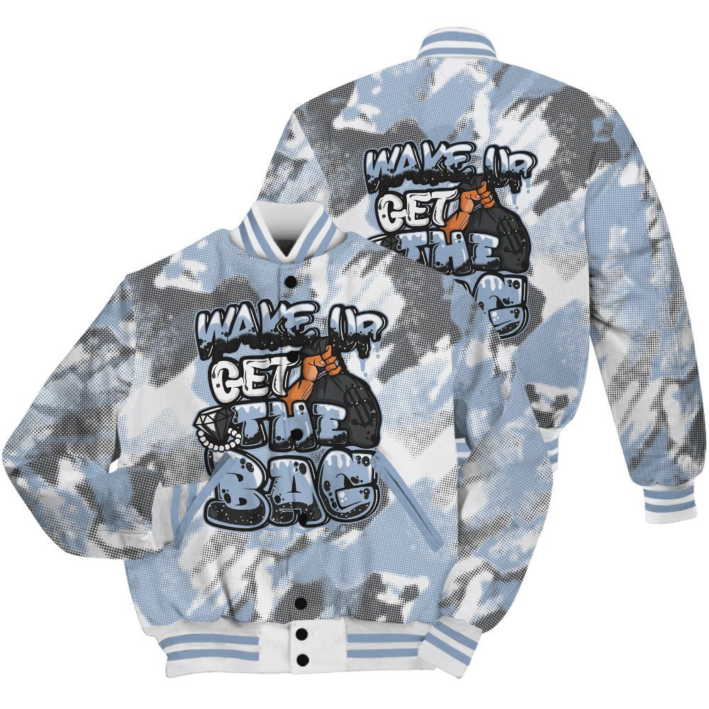 Varsity Jacket To Match Reverse Black White 6s Shirt - Get More Bags Abstract All Over Print