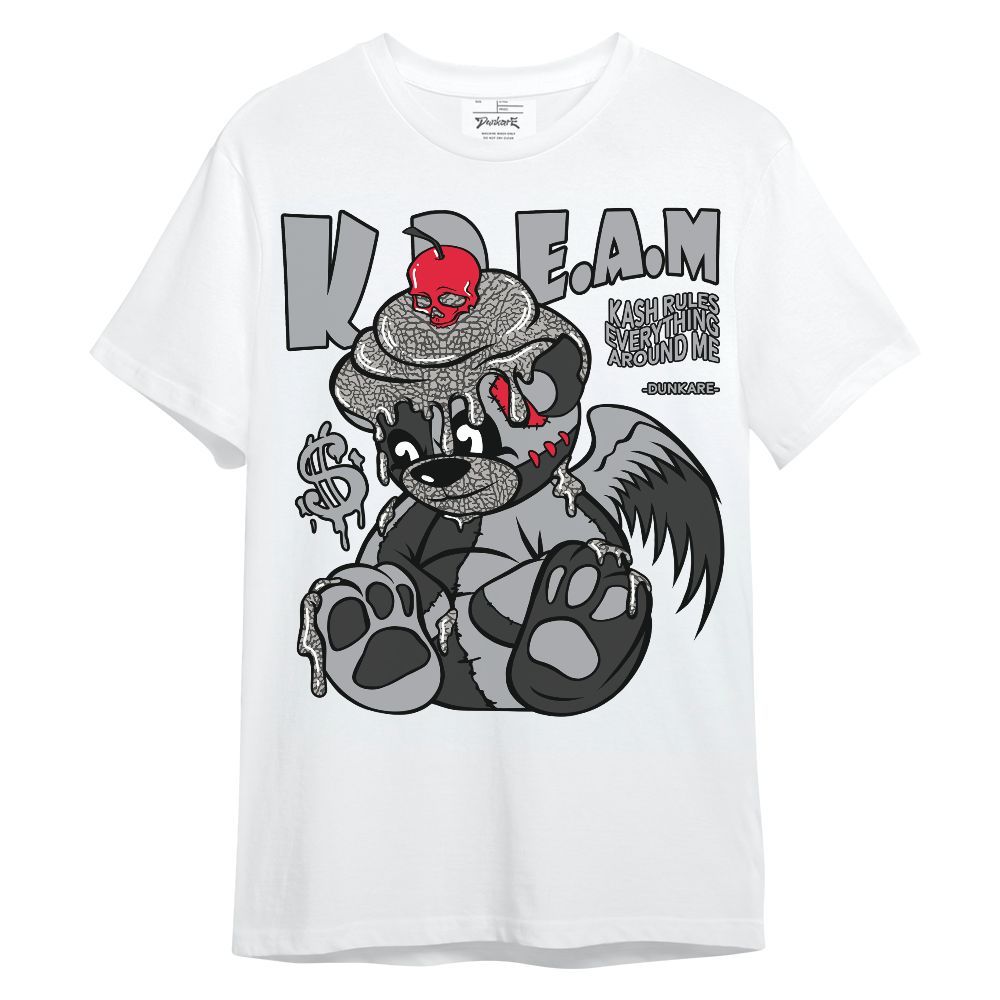 Shirt To Match Black Cement 3s - Loot Bear Unisex Shirt