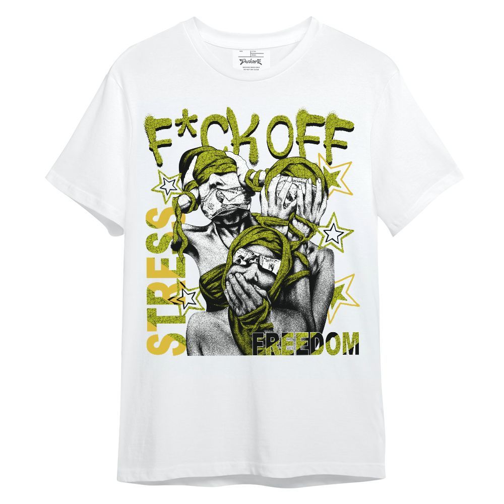 Shirt To Match Dunk Low QS Halloween Skull - Fck Off Stress Freedom Unisex Shirt