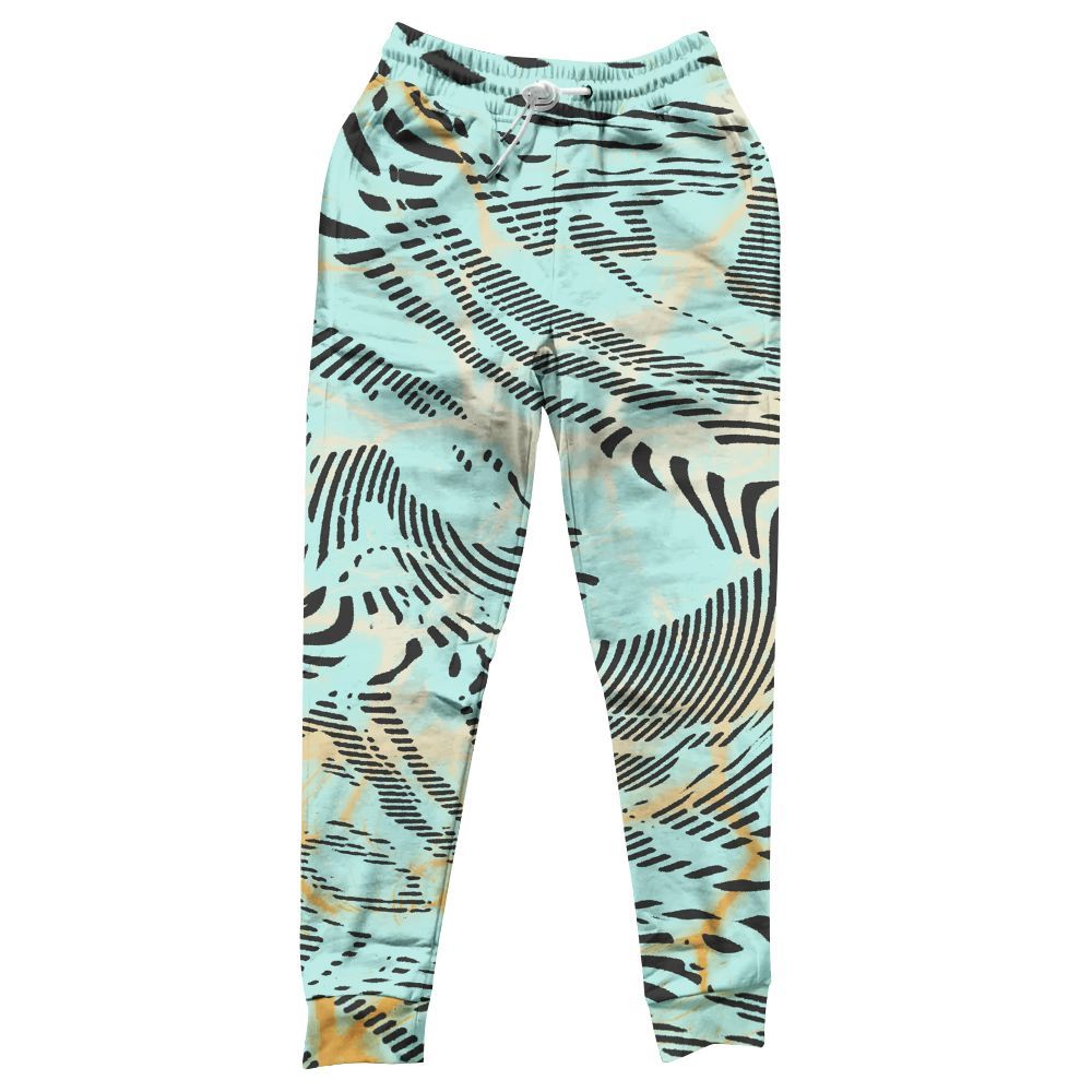 Sweatpant To Match Pure Platinum 4s - Fume All Over Print
