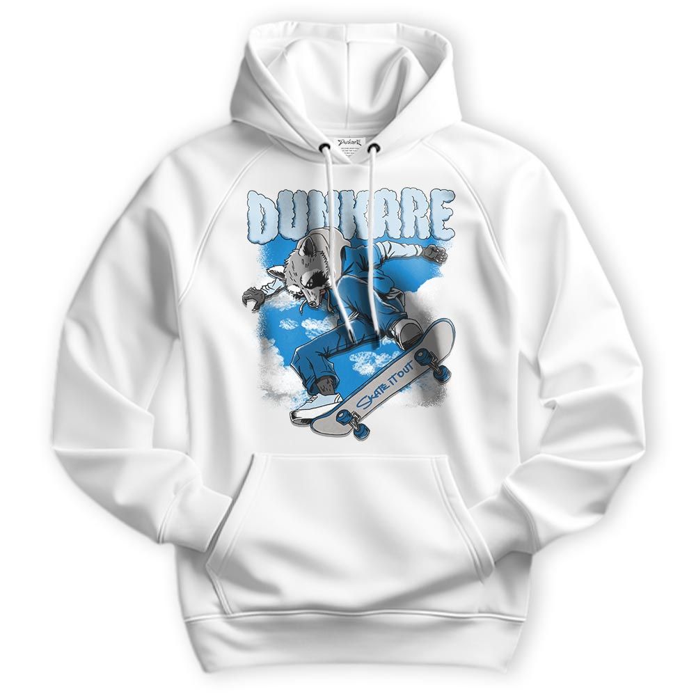Sweatshirt To Match Industrial Blue 4s Hoodie - Skateboard Raccoon Hoodie Unisex