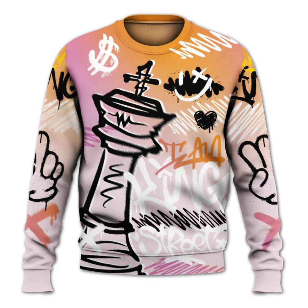 Sweatshirt To Match Book Sunrise 1s - Street King Chess Streetwear All Over Print