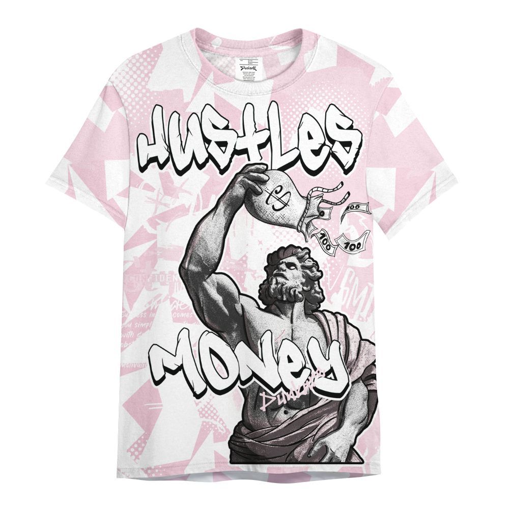 Shirt To Match Orchid 4s - Huslte Money Retro All Over Print