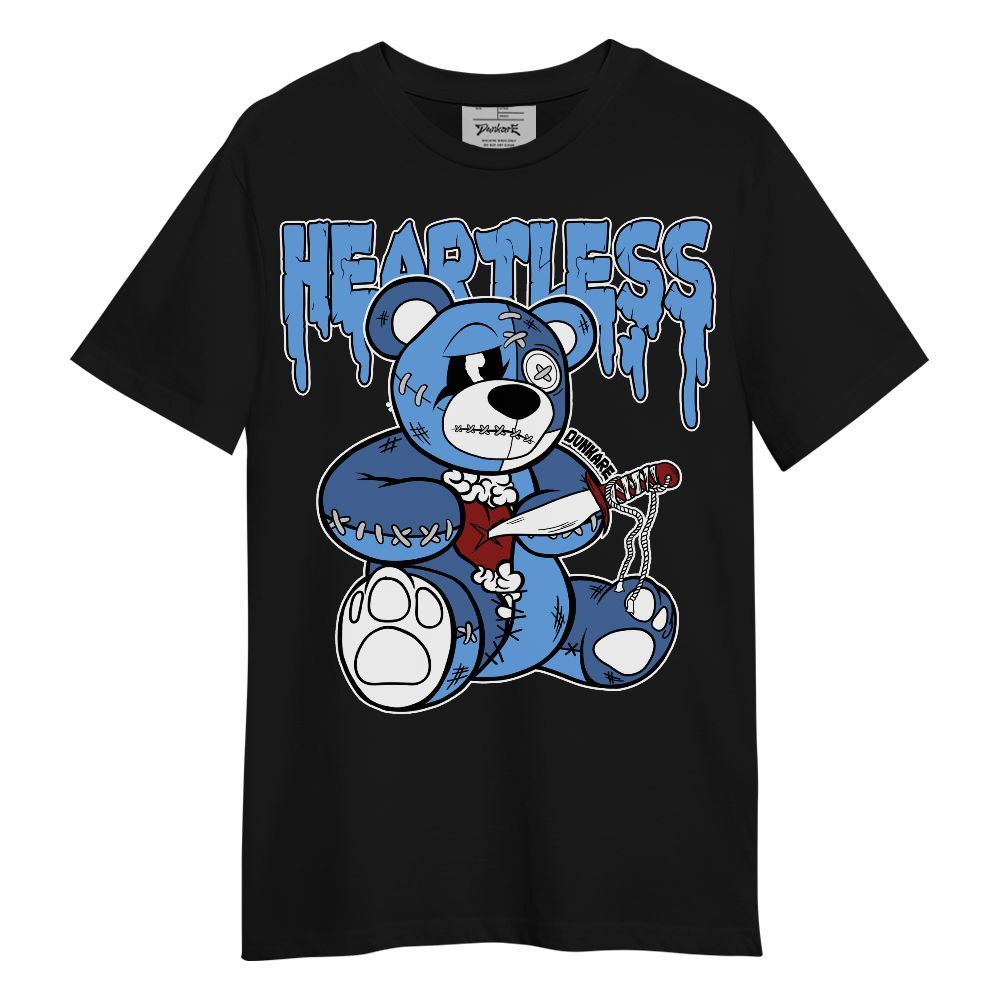 Shirt To Match University Blue 6s - Heartless Bear Unisex Shirt