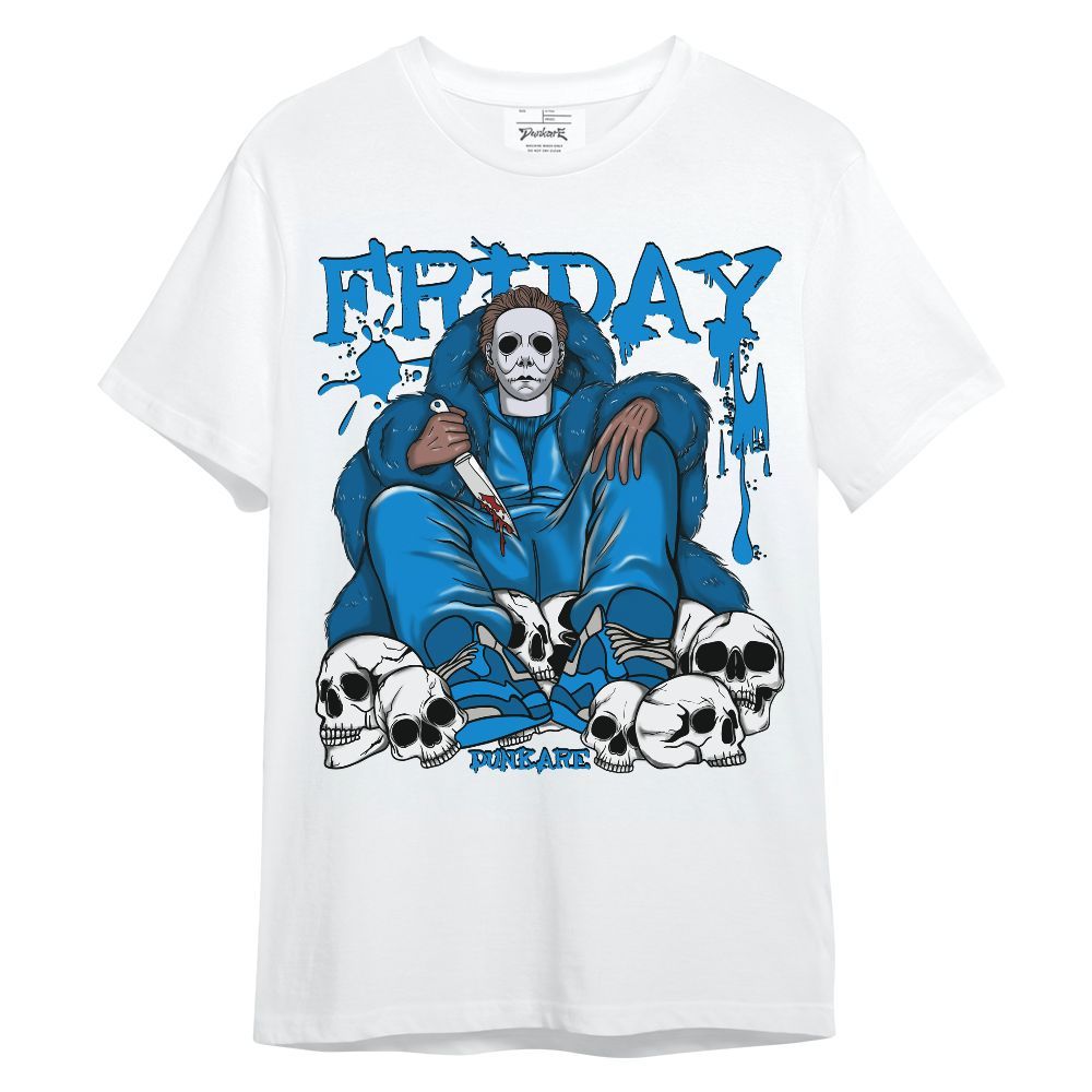 Shirt To Match Military Blue 4s - Scary Friday Unisex Shirt