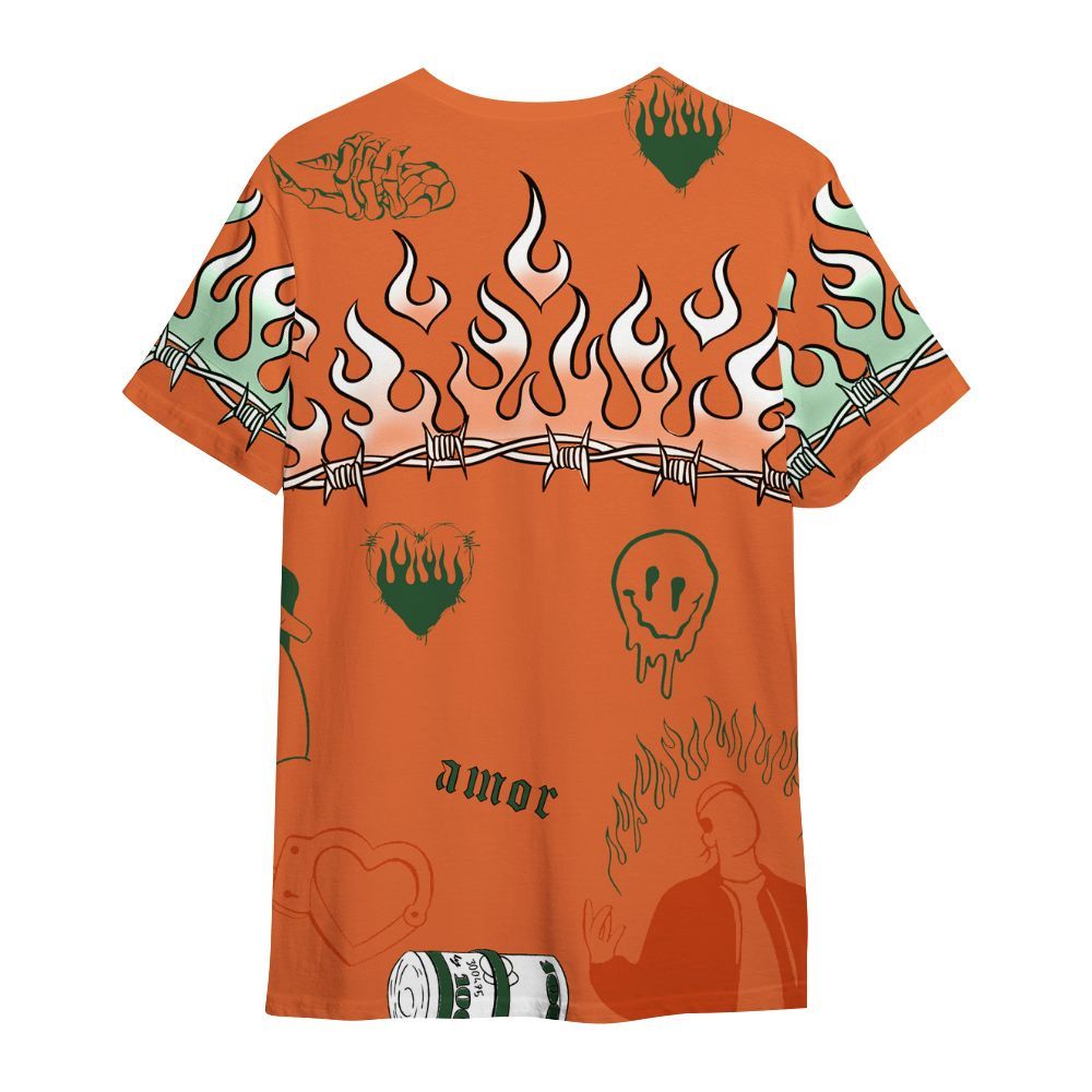 Shirt To Match Low Miami 5s - Snake Trust No One All Over Print