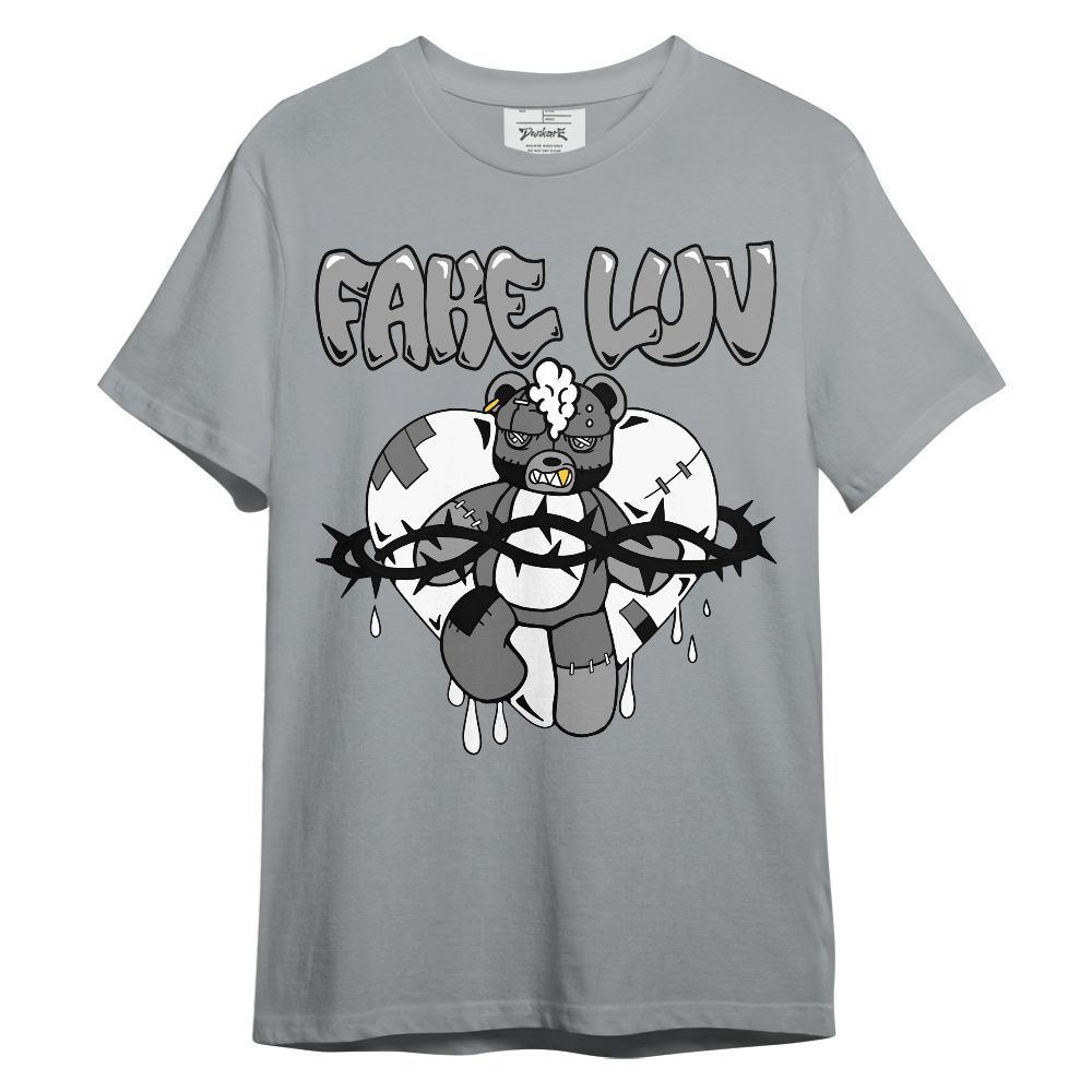 Shirt To Match Black Wolf Grey 12s - False Romance Hugz Unisex Shirt