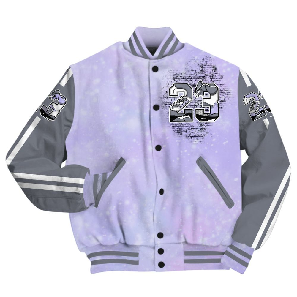Varsity Jacket To Match Zen Master 4s - Custom Name Number 23 5s All Over Print