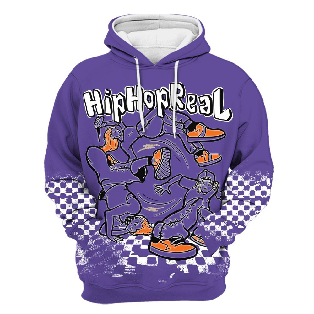 Hoodie To Match Air Max Waffle SP Voltage Purple - Feel Life Street Style All Over Print