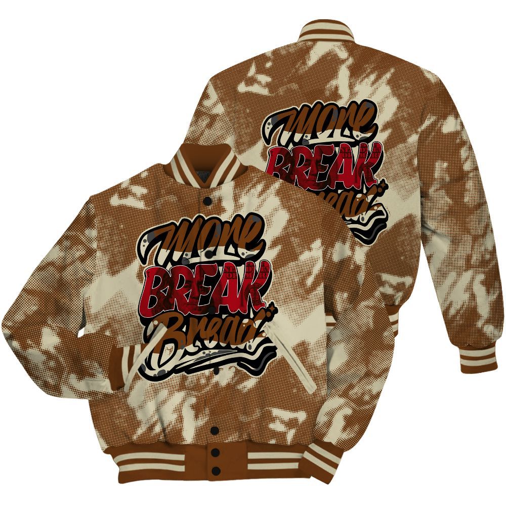 Varsity Jacket To Match Archaeo Brown 5s Shirt - More Break Shirt Unisex Oufit All Over Print