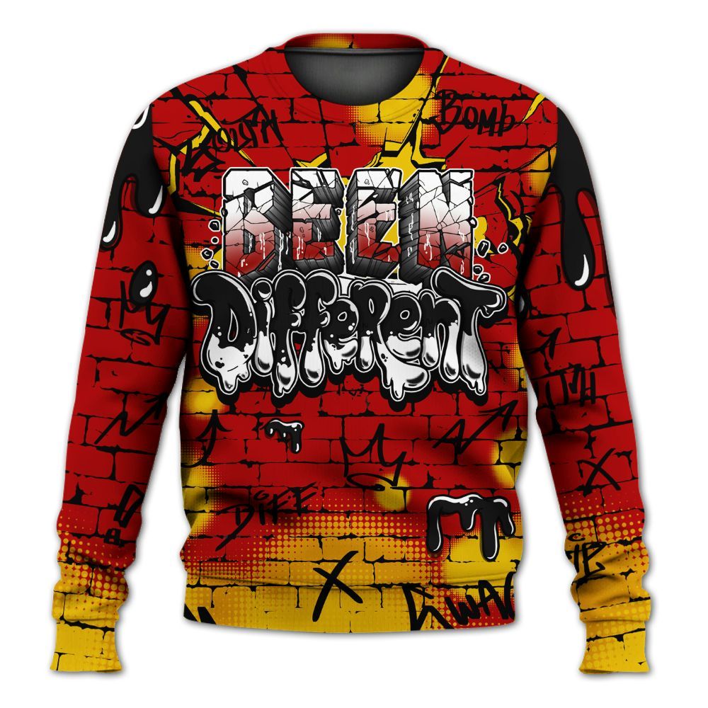 Sweatshirt To Match Low Lucky Cat 1s - Been Different All Over Print