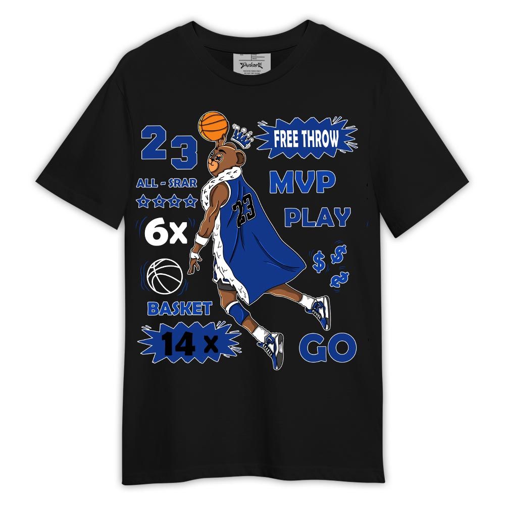 Shirt To Match Air Foamposite One Royal - Graphic Free Throw Shirt Outfit