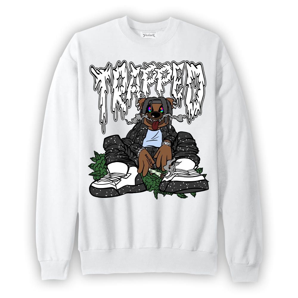 Sweatshirt To match Reverse Black White 6s Sweatshirt - Imprisoned Bear Graphic