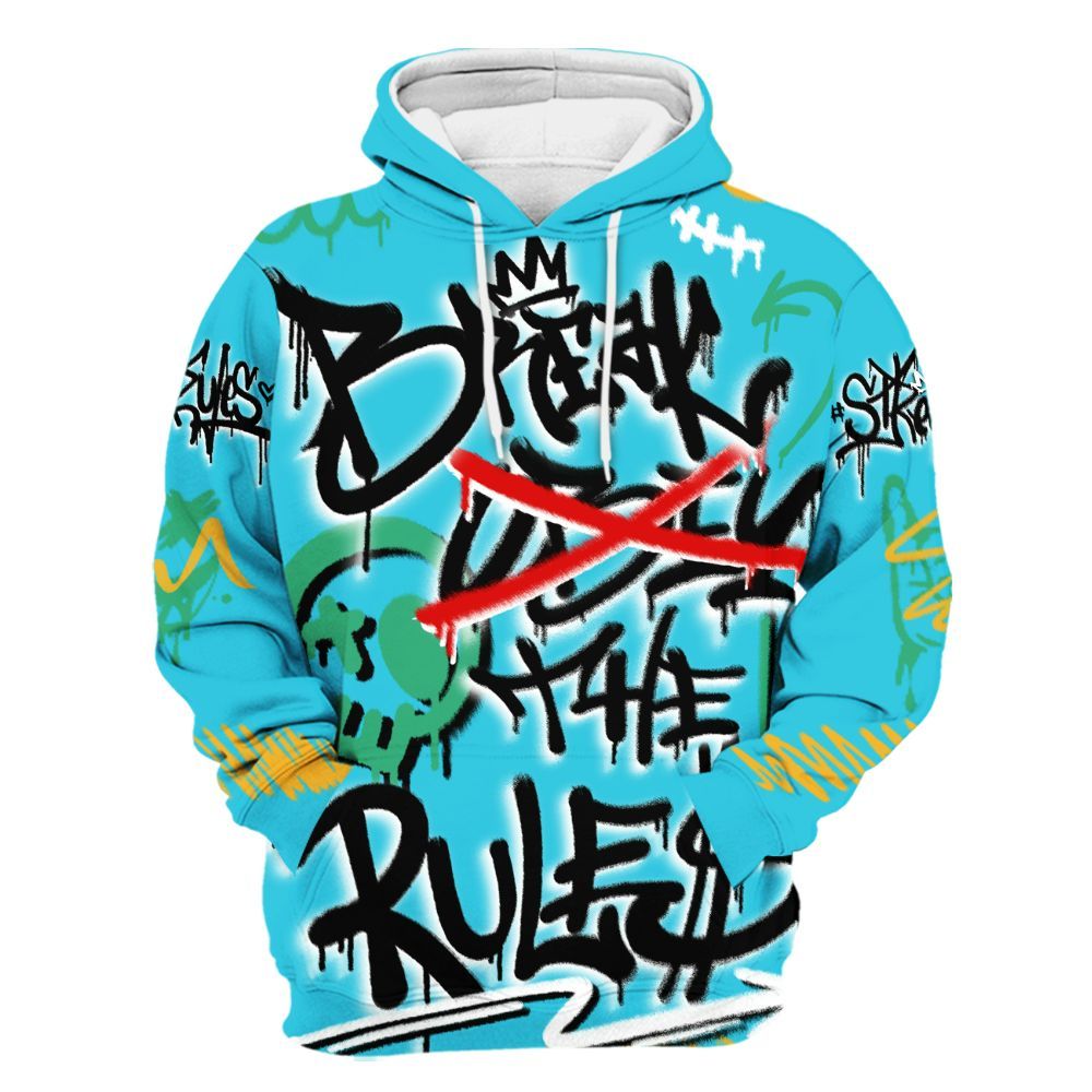 Hoodie To Match Dunk Chunky Dunky - Break Rules Streetwear All Over Print
