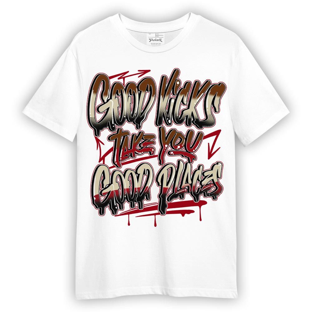 Shirt To Match Archaeo Brown 5s - Good Kick Good Places Graphic Shirt Unisex