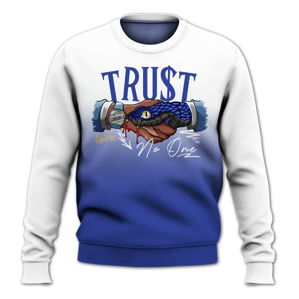 Sweatshirt To Match Air 180 Concord - Snake Trust No One Drip All Over Print