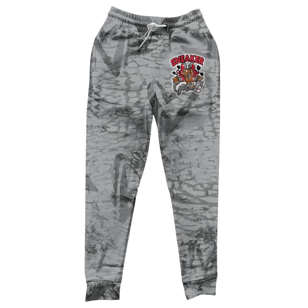 Sweatpant To Match Black Cement 3s - Sneakerz Girlz All Over Print