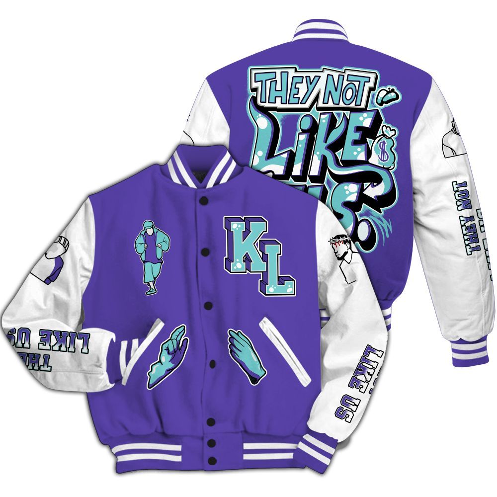Varsity Jacket To Match Low Hornets 1s Varsity Jacket - Dislike Us Graphic All Over Print