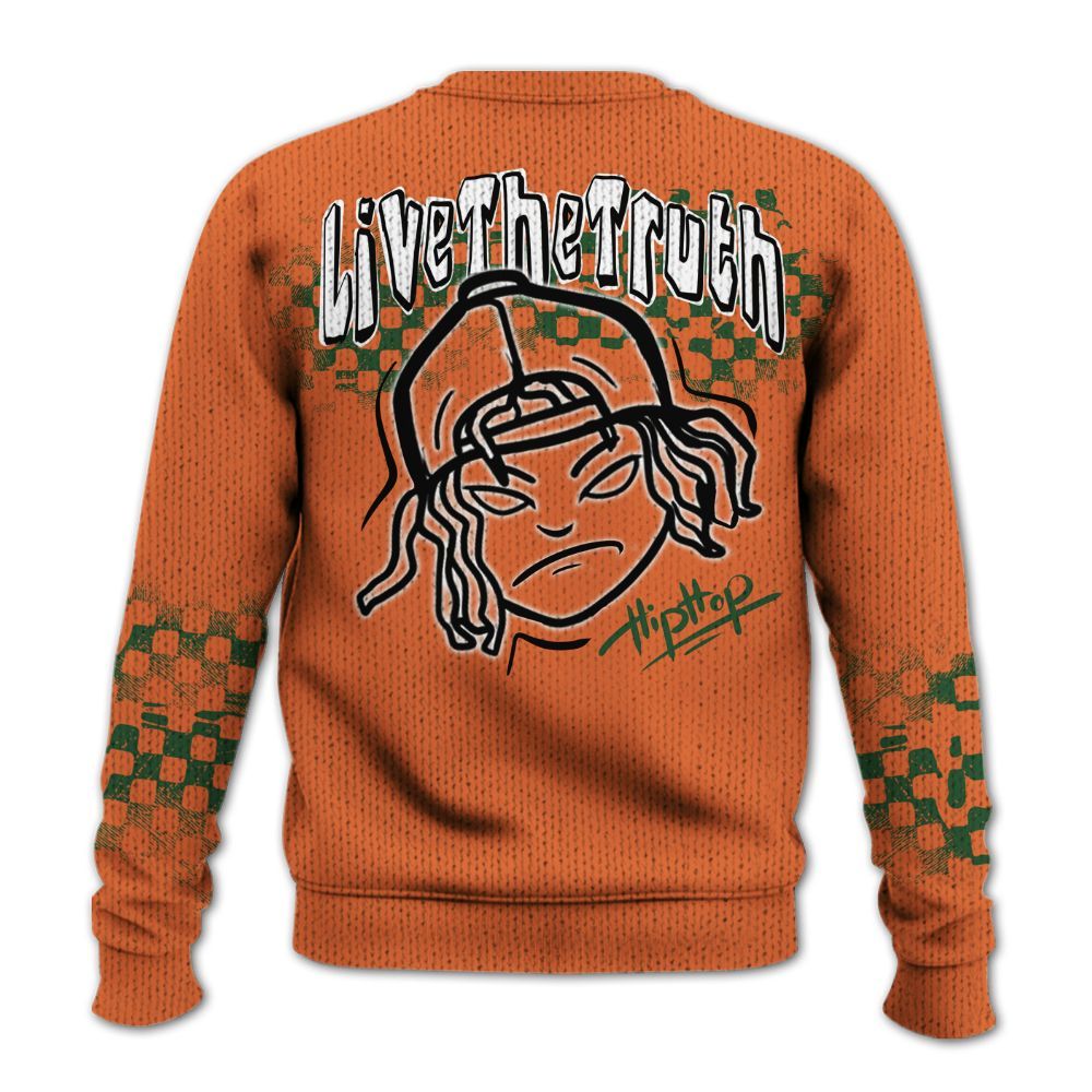 Knitted Sweater To Match Low Miami 5s - Feel Life Street Style