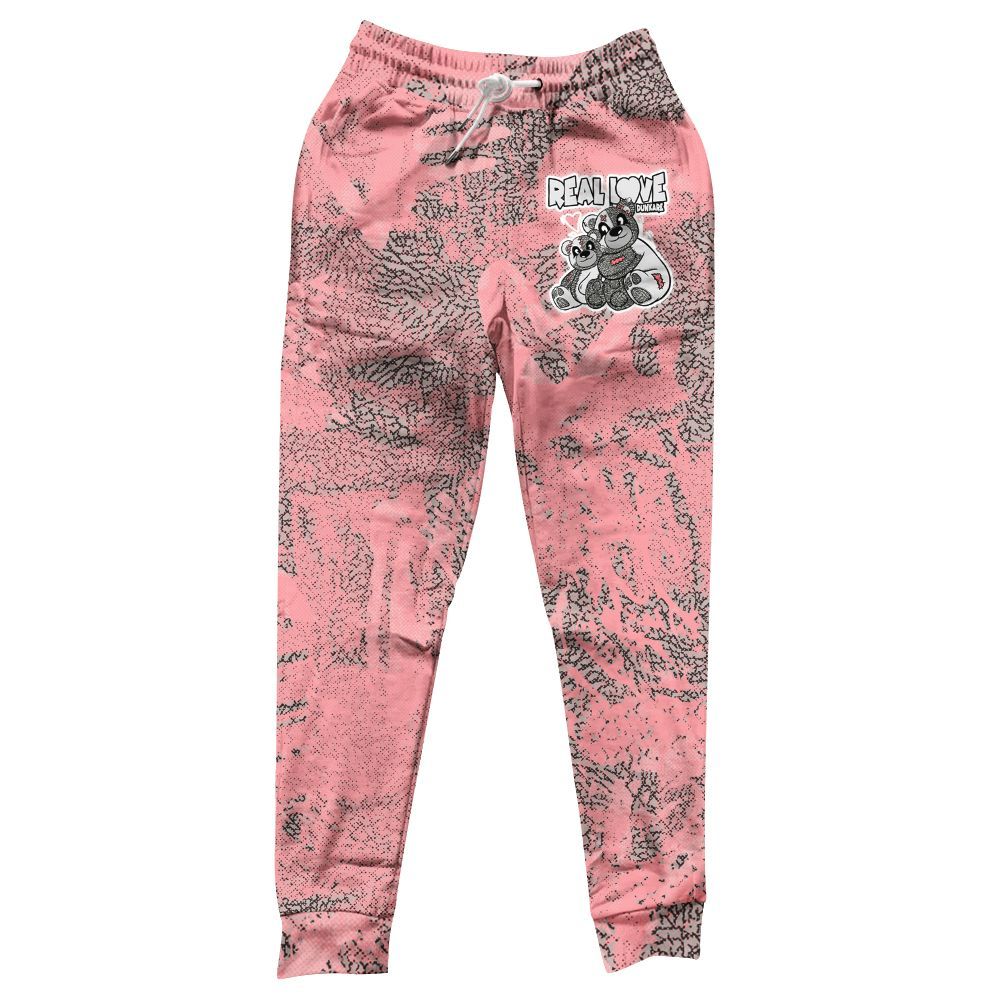Sweatpant To Match Retro Wings 3s - Sincere Fondness Bear All Over Print