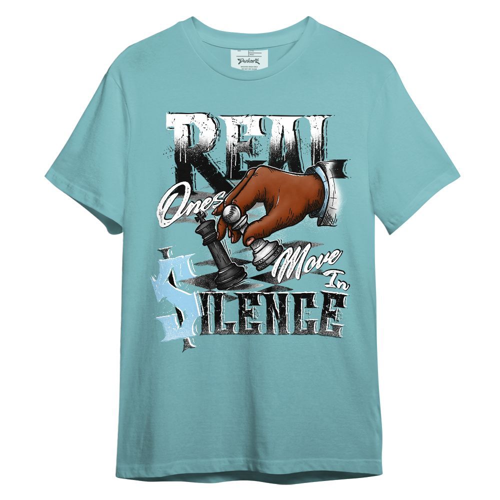 Shirt To Match Legend Blue 11s - Chess Move In Silence Graphic