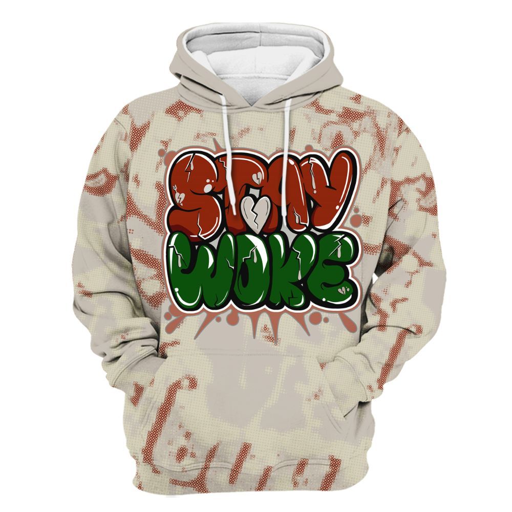 Hoodie To Match El Grito 5s - Stay And Woken Street All Over Print