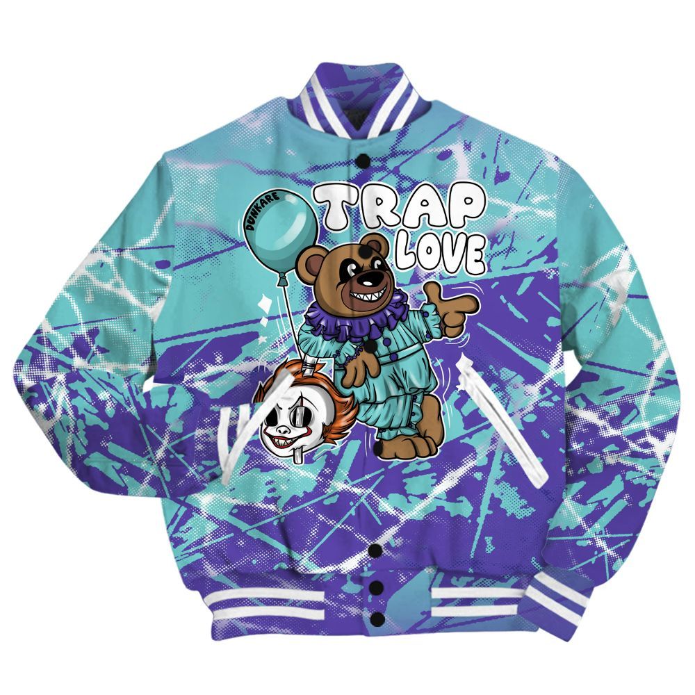 Varsity Jacket To Match Low Hornets 1s Shirt - Trap Loves Bear Profound All Over Print