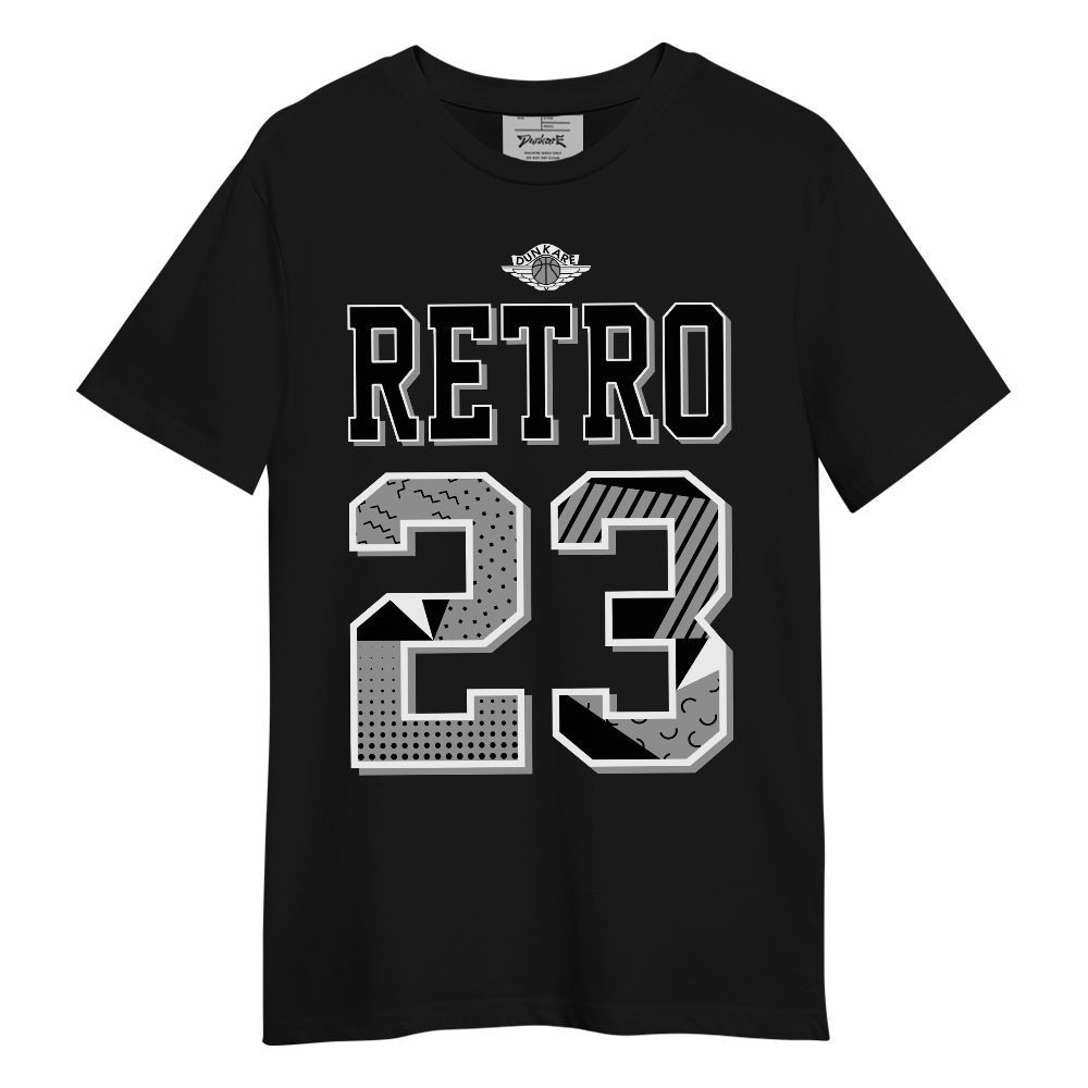 Shirt To Match Black Wolf Grey 12s - Retro 23 G.O.A.T Unisex Shirt