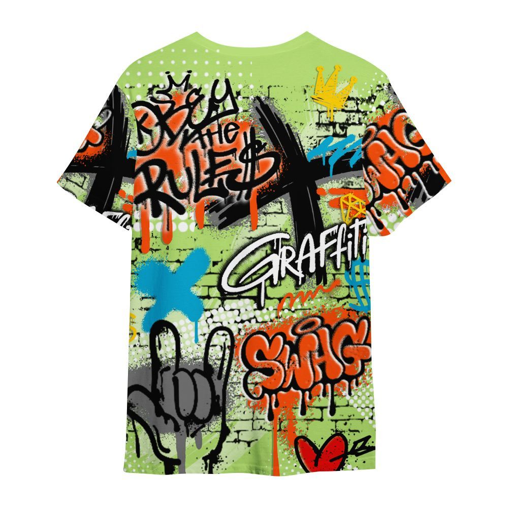 Shirt To Match Kobe 9 Elite What The - True It Real Graffiti Streetwear All Over Print