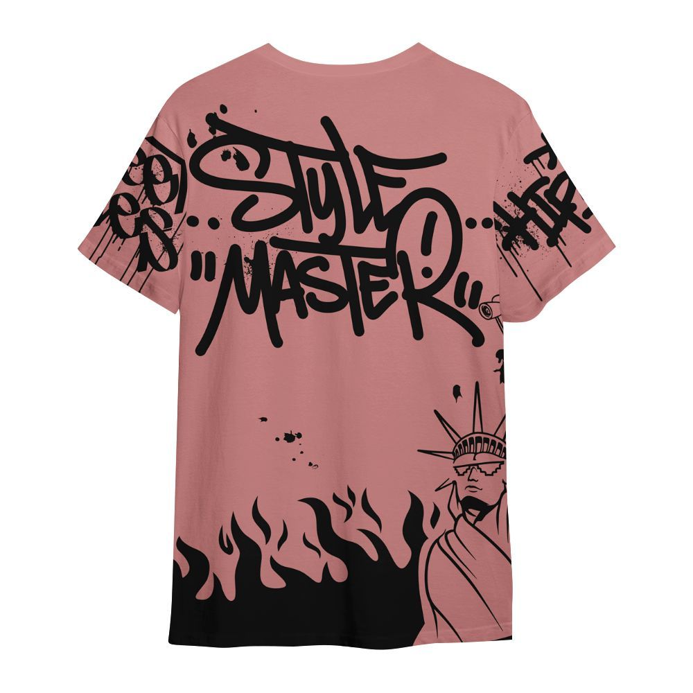 Shirt To Match Low OG Rust Pink 1s - Graphic Fck Around Find Out All Over Print