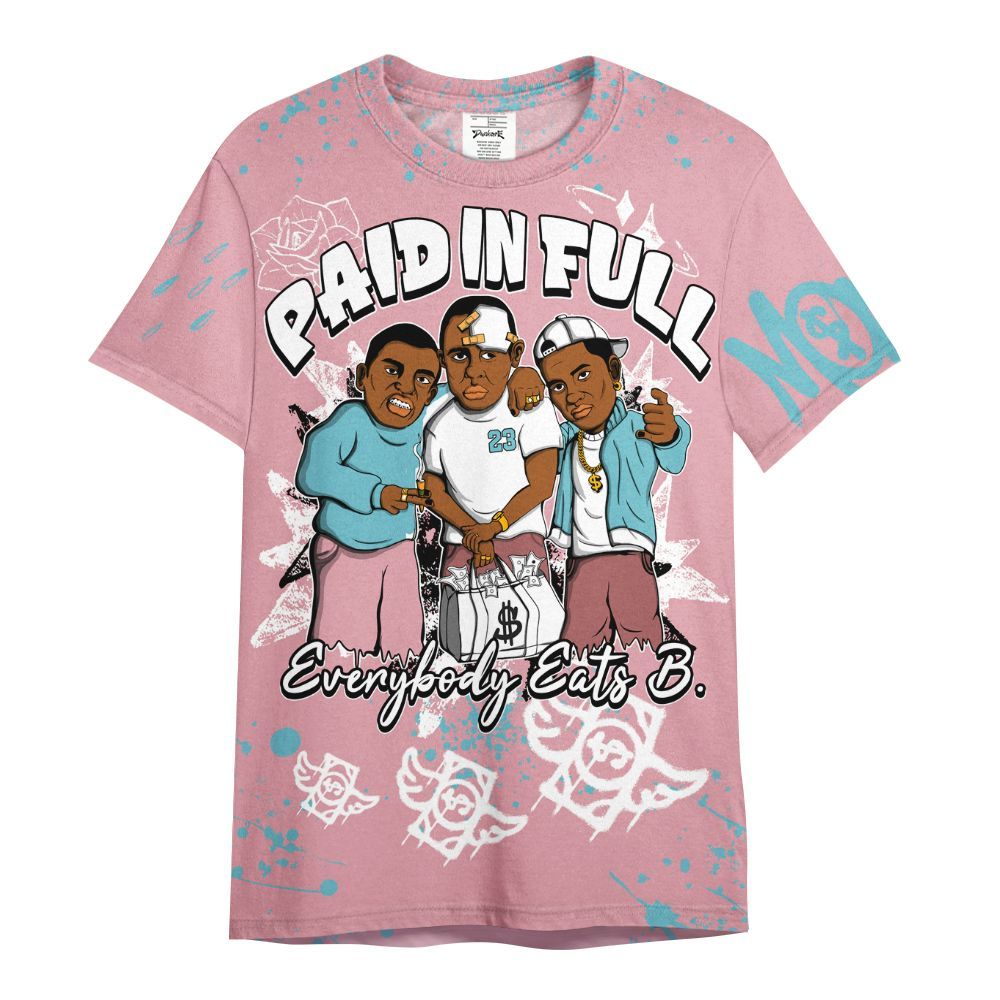 Shirt To Match Doernbecher 6s - Everybody Paid In Full Crayon All Over Print