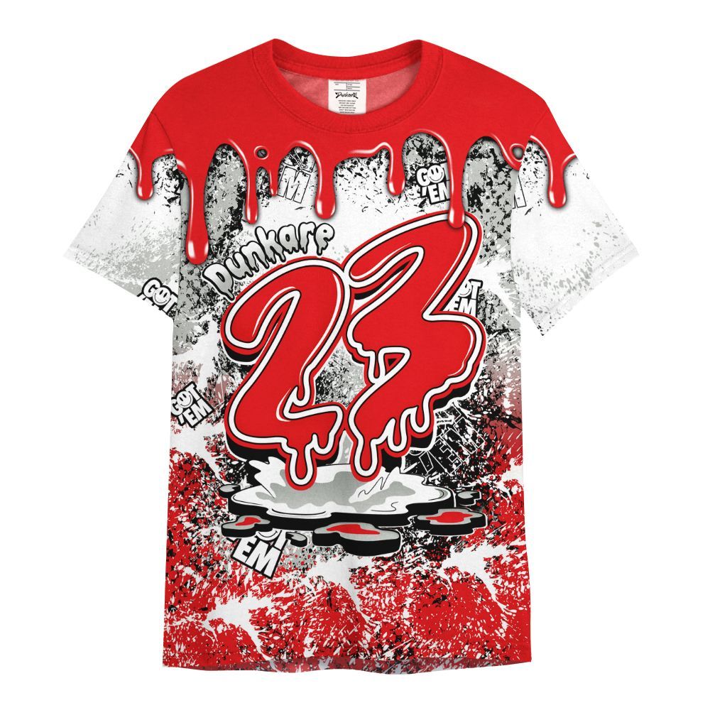 Shirt To Match Air Max 1 86 Cosmic Clay - Dripping 23 Drip All Over Print