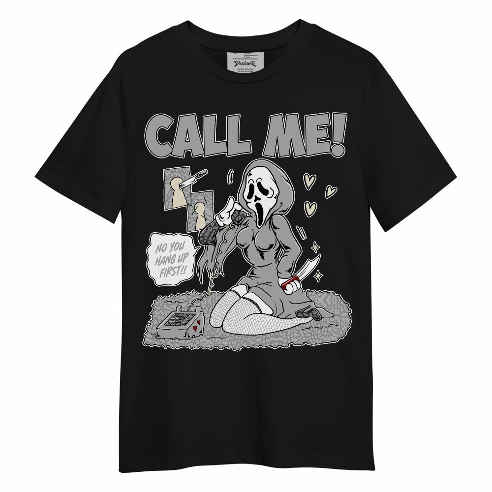 Shirt To Match Cement Grey 3s - Ringup Cartoon Unisex Shirt