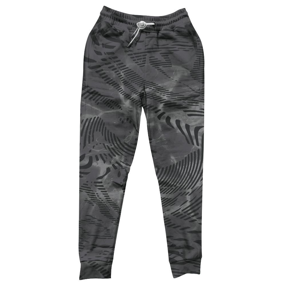 Sweatpant To Match White Thunder 4s - Fume All Over Print