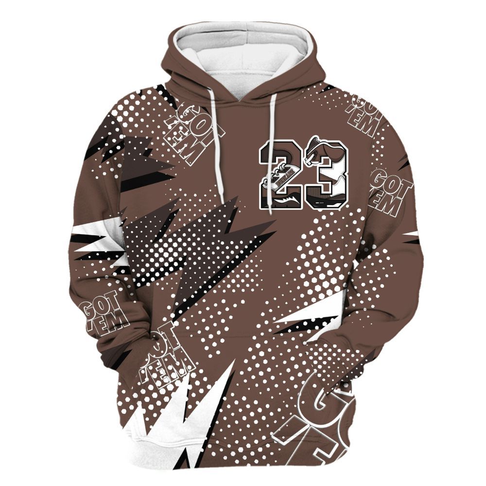 Hoodie To Match Air Force 1 Low Escape - Custom Name Number 23 5s All Over Print