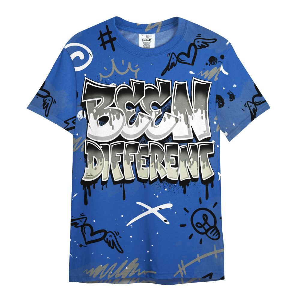 Shirt To Match Lucky Shorts 3s - Drip Built Di2ferent All Over Print