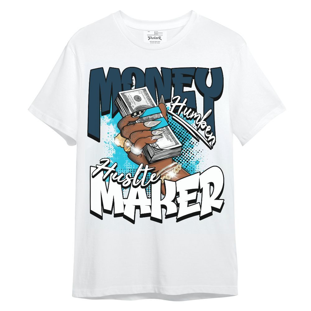 Shirt To Match Air Navy Baltic Blue - Money Maker Retro Matching Unisex Shirt