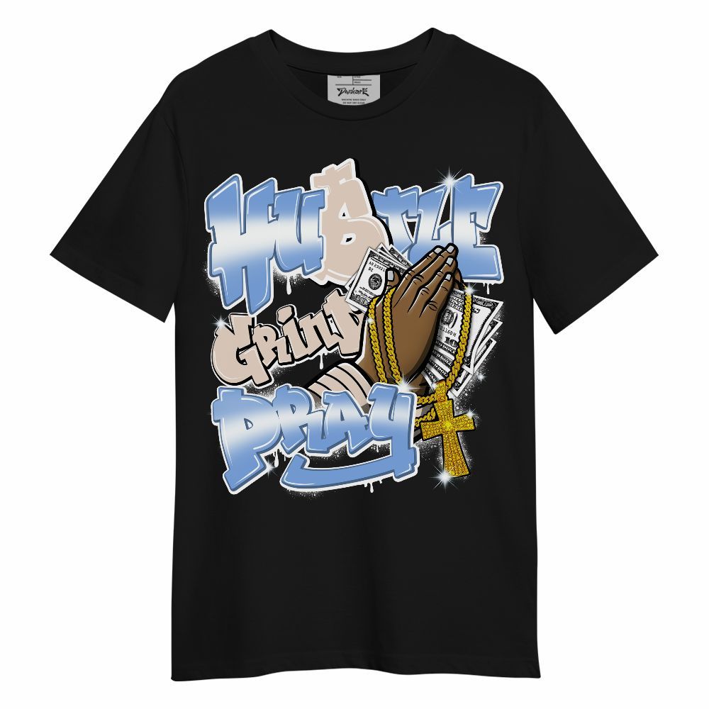 Shirt To Match Air Max 1 Royal Pulse - Money Hustle Grind Pray Streetwear Unisex Shirt