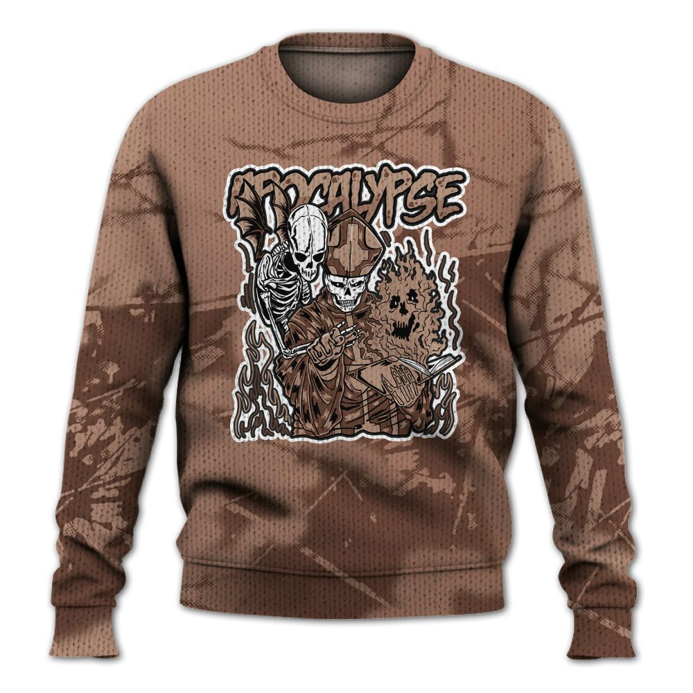 Knitted Sweater To Match KD 4 Christmas - Apocalypse Skeleton Profound