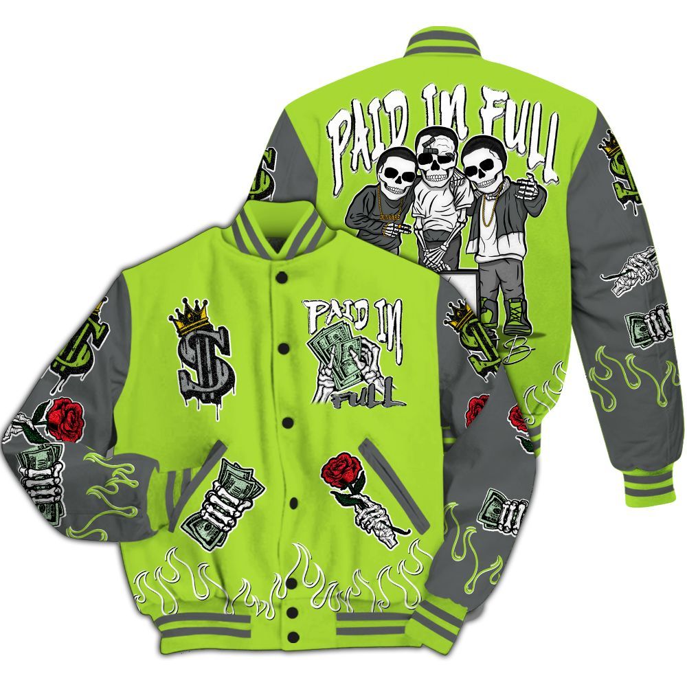Varsity Jacket To Match Air Max 95 Neon - Everybody Paid In All Over Print