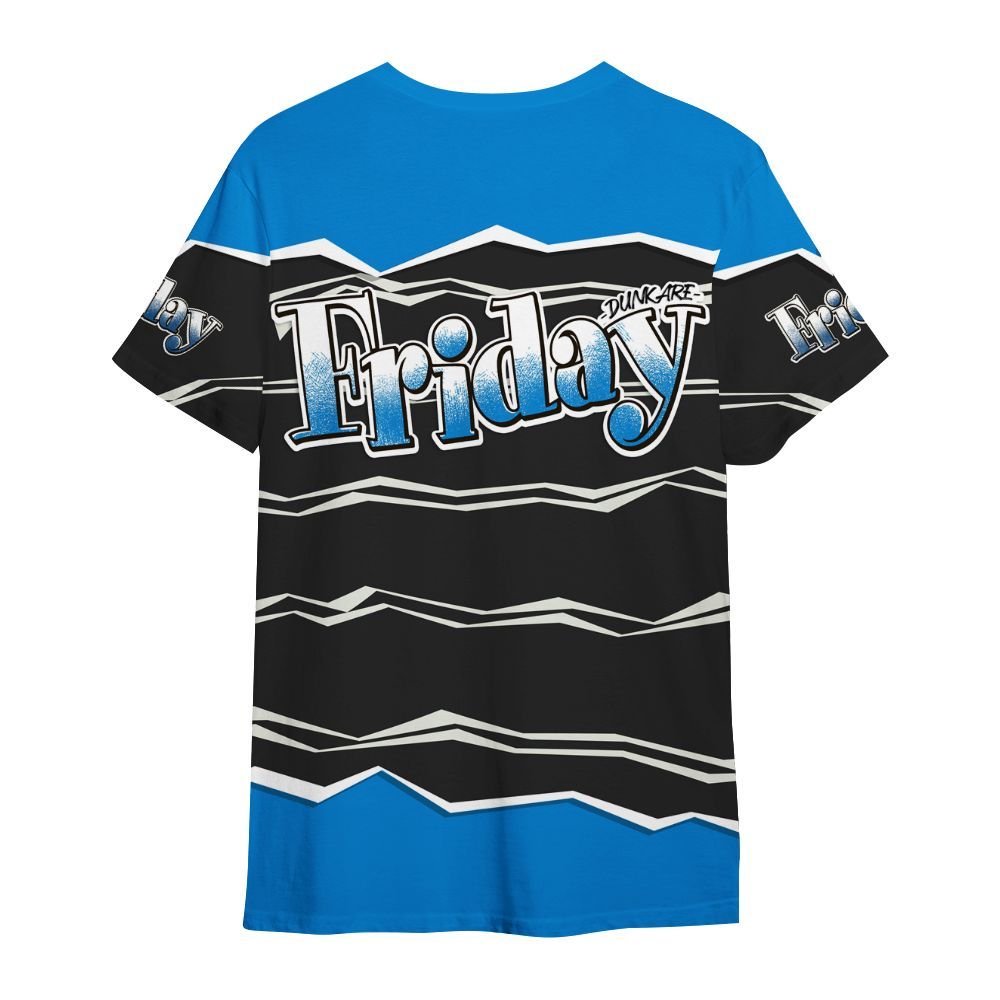 Shirt To Match High OG FragmentxULA White Black 1s - Friday Movie 90s TV All Over Print