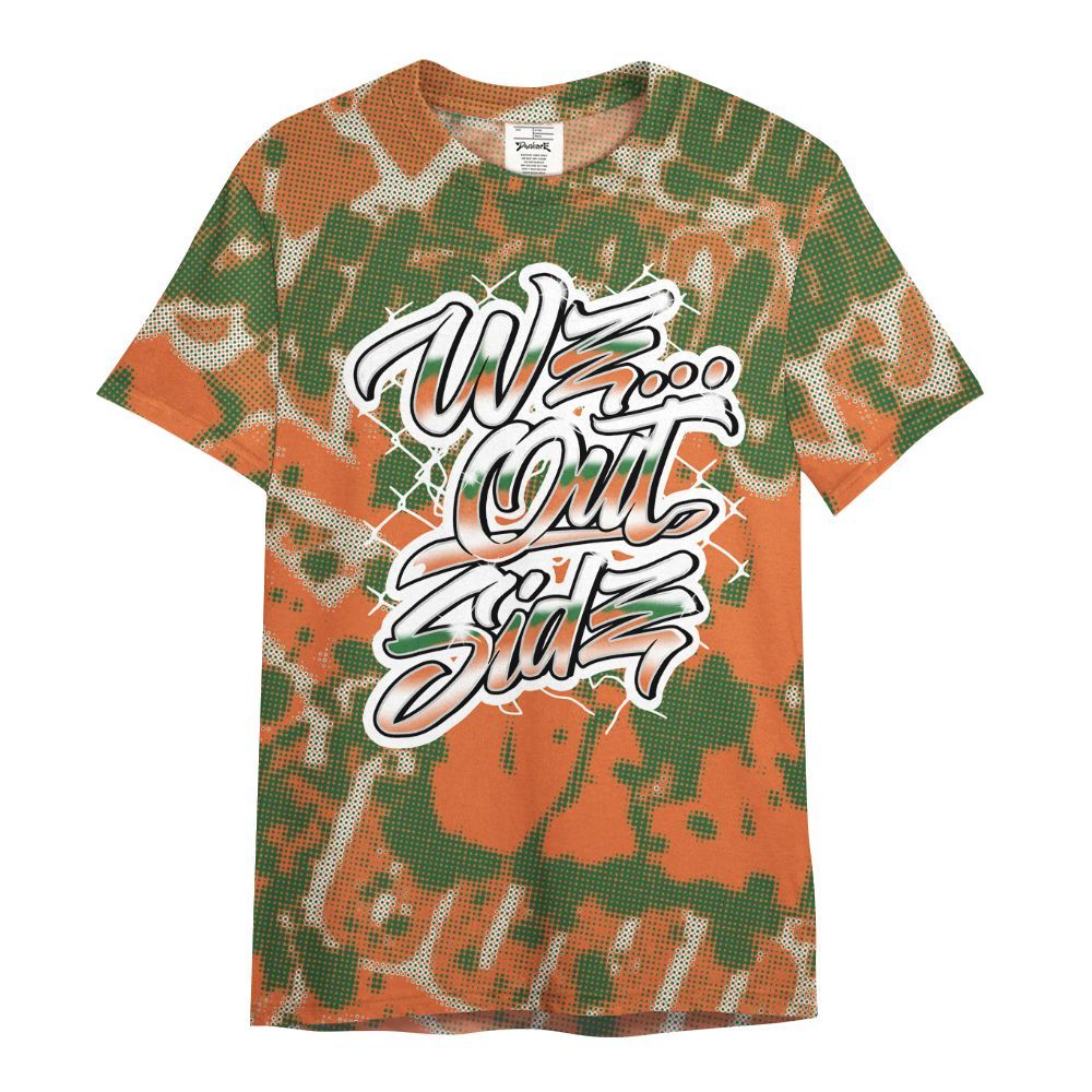 Shirt To Match Low Miami 5s - We OutSider Graphic Street All Over Print