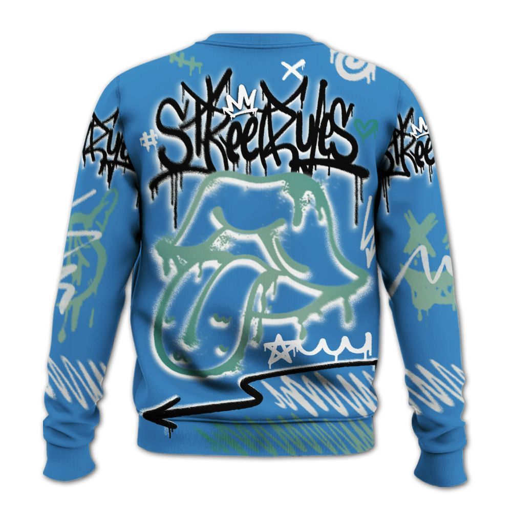 Sweatshirt To Match Low Carolina 17s - Break Rules Streetwear All Over Print