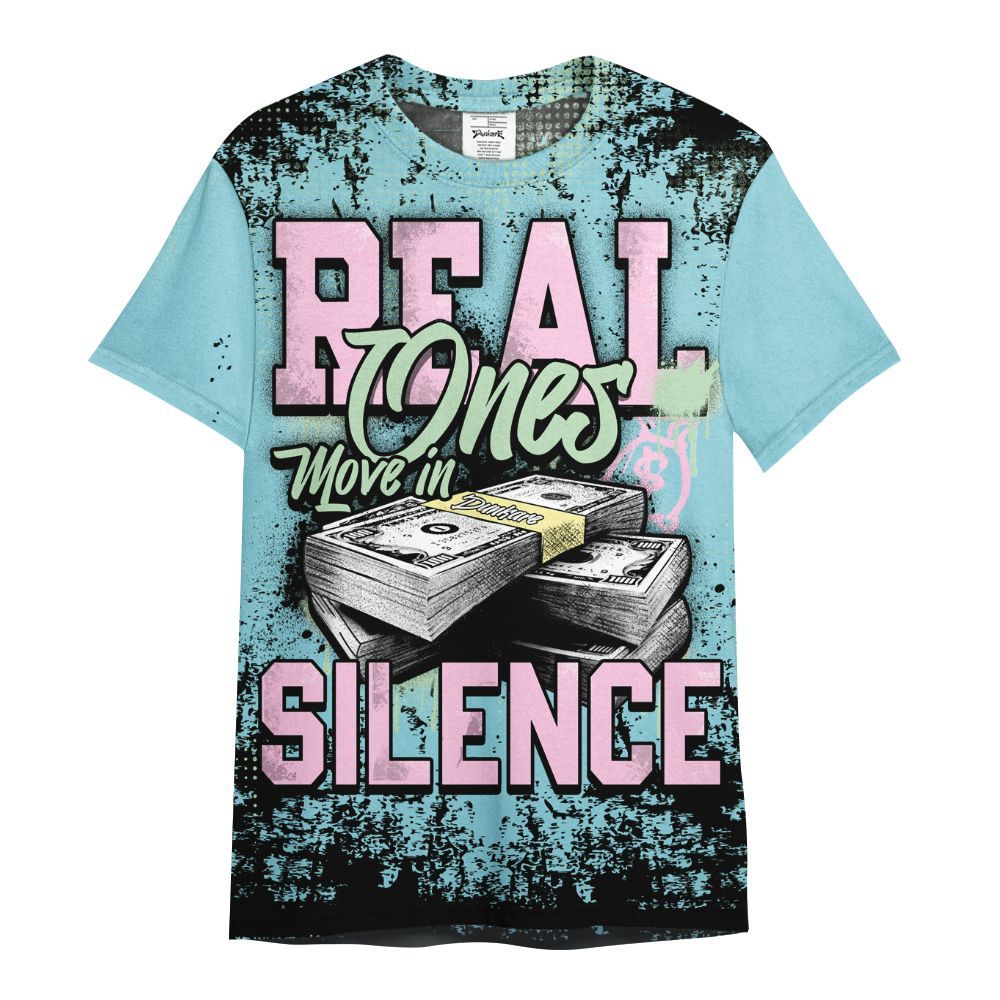 Shirt To Match SB Dunk Low Visty - Move In Silence Money Street Retro All Over Print